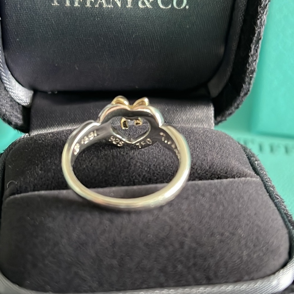 Tiffany & Co. heart bow ring - Picture 7 of 16